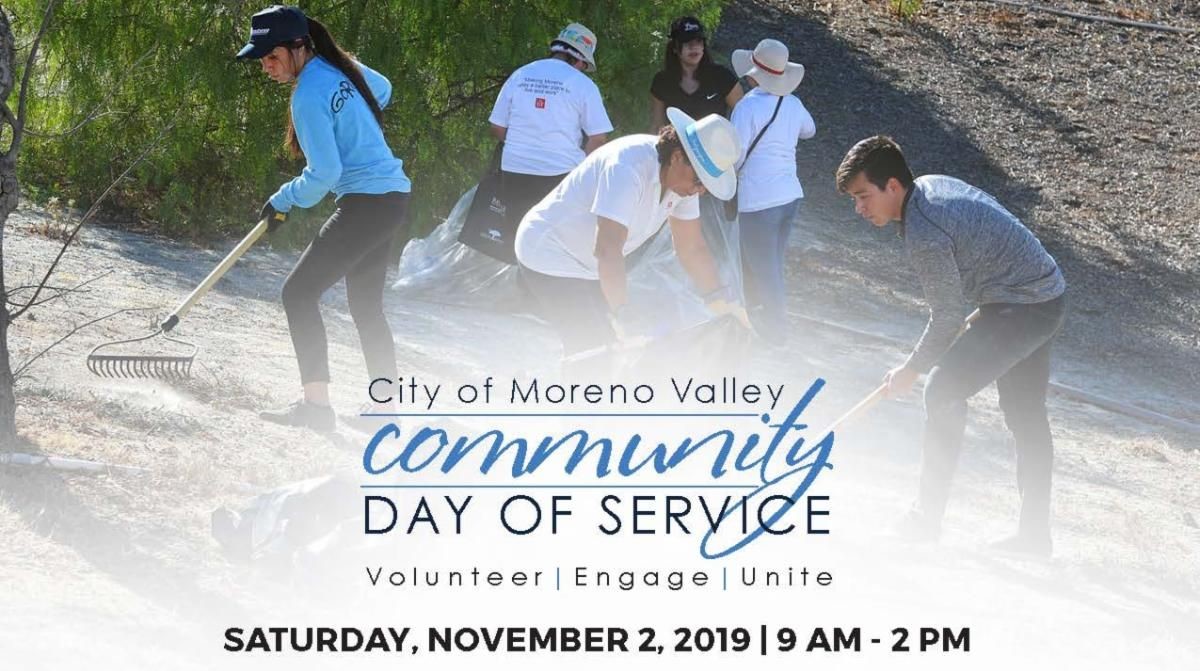 Community Service Day banner