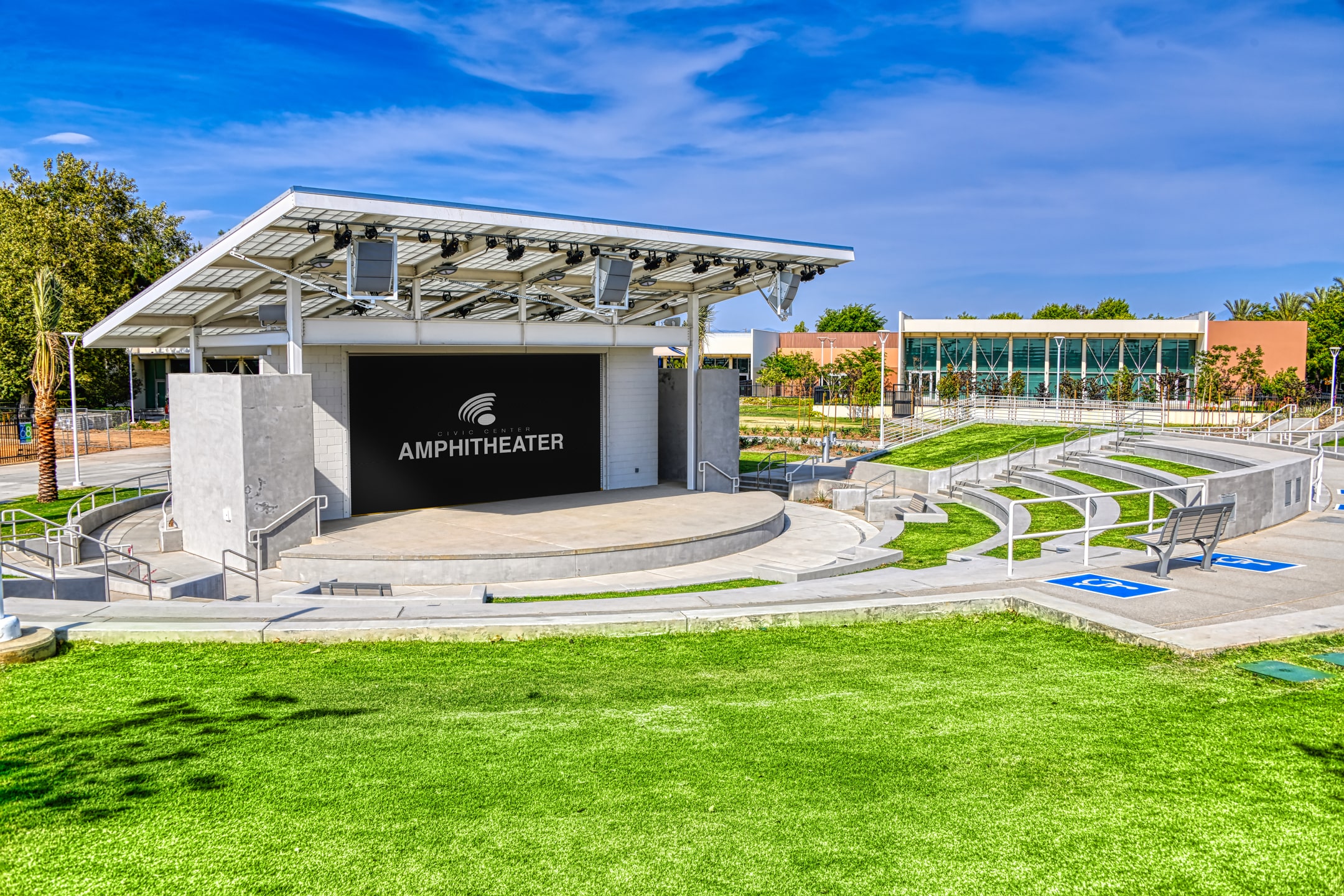 The new Moreno Valley Civic Amphitheater