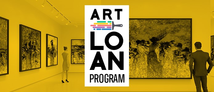 Art Loan program banner.