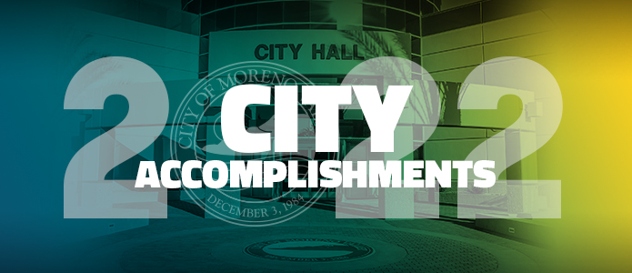 2022 City Accomplishments Banner